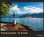 SCHWEIZ Tischkalender mit 52 Bildern