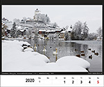 SCHWEIZ Tischkalender mit 52 Bildern