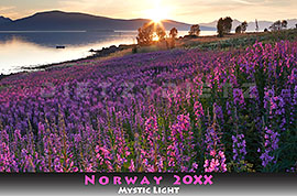 NORWAY MYSTIC LIGHT Kalender 59 x 39 cm