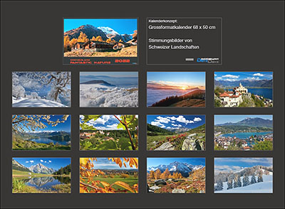 Kalender Switzerland - Fantastic Nature